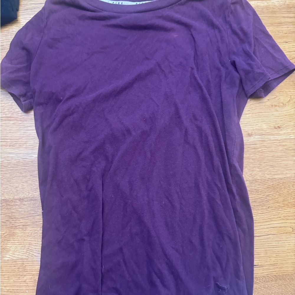 Victoria's Secret Pink Maroon Sleepwear